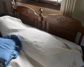Queen Size Bed Frame and Headboard