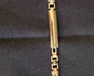 Vintage Ladies GoldFilled Adjustable Watch Band Forstner