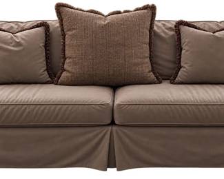 Stanford Furniture Corporation Upholstered Sofa with Pillows