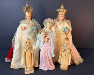 Vintage Catholic Religious Figurines