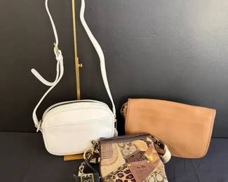 Coach Crossbody Shoulder Purses Leather Patchwork Styles