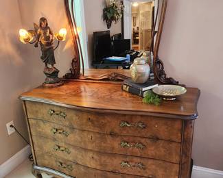Lovely Dresser with Mirror