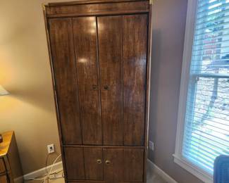 Drexel Heritage Campaign Style Armoire