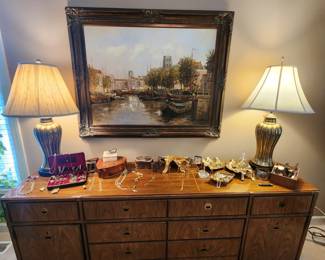 Drexel Heritage Campaign Style Dresser