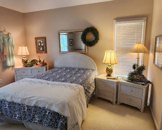 Wicker Bedroom Set