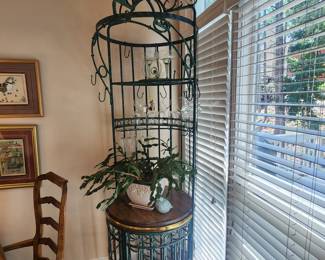 Birdcage Style Wine Rack