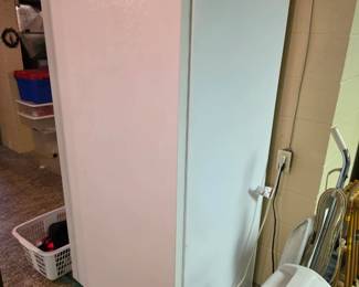 Frigidaire free-standing upright household freezer. Good working condition!