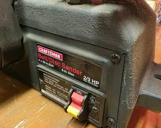 Craftsman belt sander
