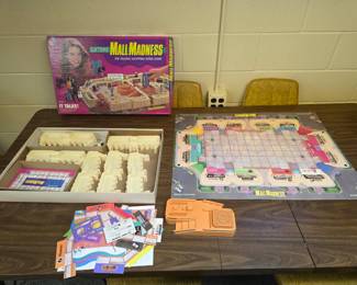 1989 Mall Madness Game Milton Bradley