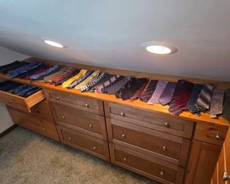 Silk ties.