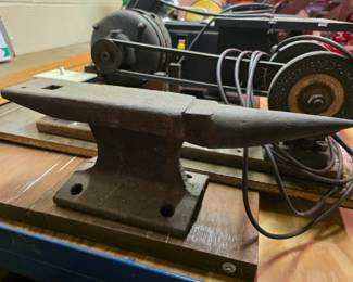 Antique anvil.