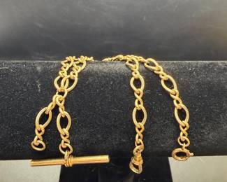 1/20 12kt Gold Pocket Watch Chain