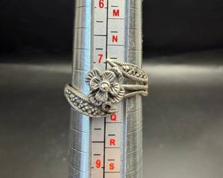 Sterling silver and Marquisette ring