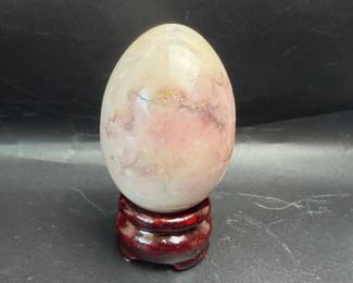 Solid stone egg