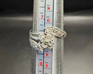Sterling silver and Marquisette ring