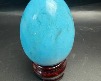 Solid stone egg