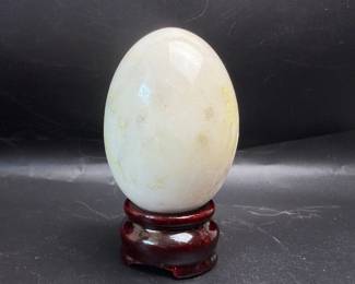 Solid stone egg