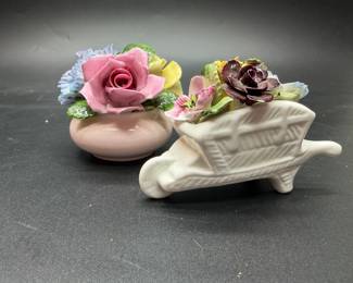 Porcelain flowers