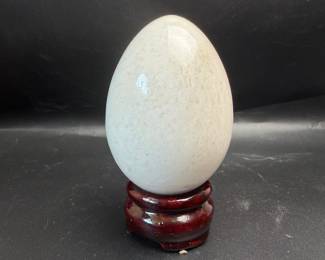 Solid stone egg