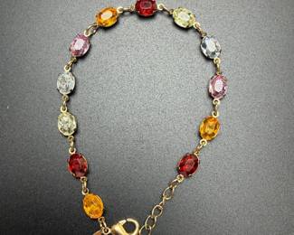 Multicolor stone bracelet