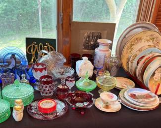 VINTAGE GLASSWARE