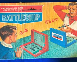 VINTAGE BATTLESHIP GAME