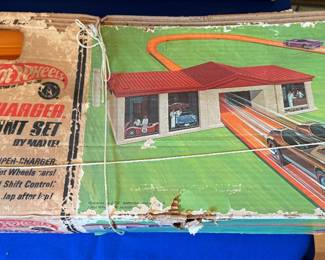 HOT WHEELS SUPER CHARGER SPRINT SET BY MATEL