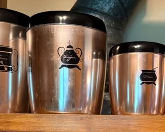 VINTAGE CANISTER SET