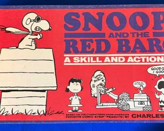 SNOOPY AND THE RED BARON GAME