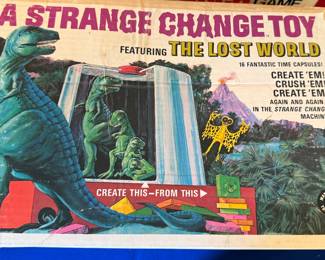 A STRANGE CHANGE TOY FEATURING THE LOST WORLD 