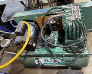 LARGE SEARS AIR COMPRESSOR 