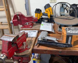 NAILERS & SWIVEL BASE BENCH VISE