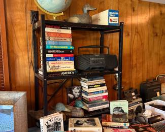 BOOKS, GLOBE & MORE