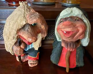 HENNING CARVED NORWEGIAN TROLLS