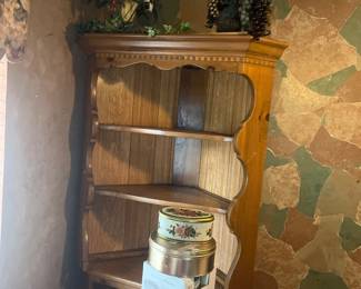 Vintage Corner Cabinet