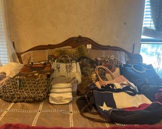 Purses of all kinds, Michale Korr, Kate Spade and Comforter