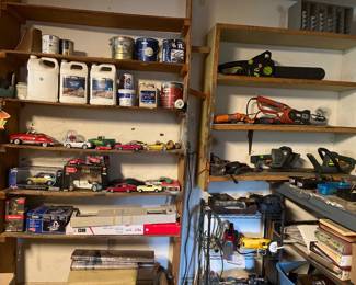 Garage full of Tools, Cars, Paint and More