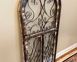 Large wood/iron wall decor