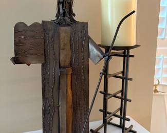 Metal Moses and Ten Commandments