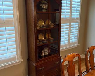 Davis Cabinet lighted curio