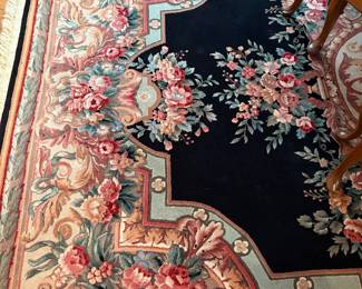 Aubusson style rug from India