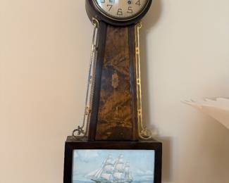 Gilbert Banjo Clock