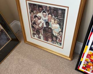 Norman Rockwell print