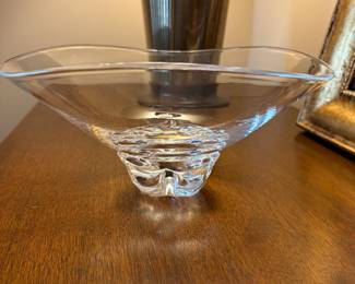 Steuben Trillium bowl