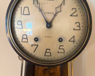 Gilbert banjo clock
