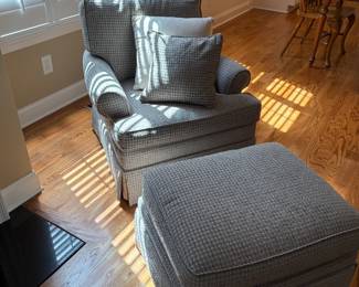 Chair and ottoman
