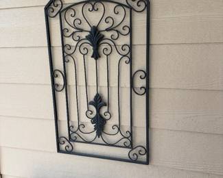 iron wall hanging