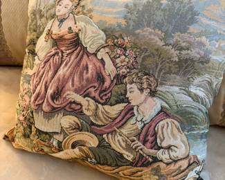 Tapestry pillow