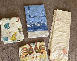 Vintage tablecloths and linens