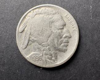 1936 Buffalo Nickle Obverse